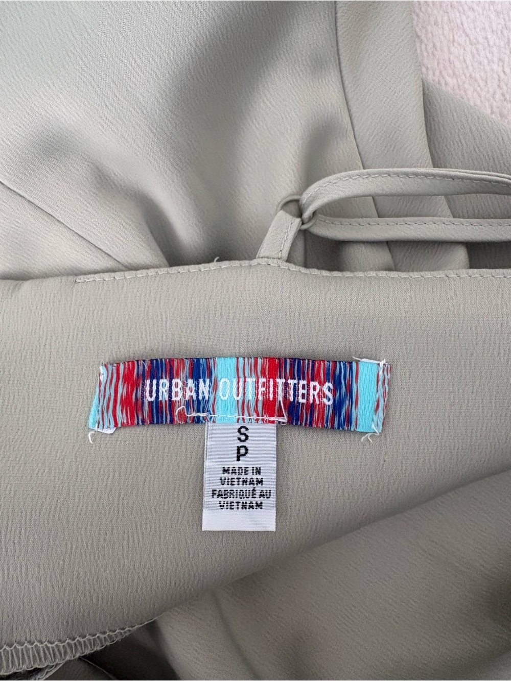 Urban outfitters Sage Green Cowl Neck Slip Dress - Picture 2 of 2